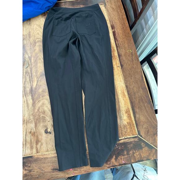 FORAY GOLF Women's Black Core Original Slim Straight Activewear Pants Size 2 - Picture 4 of 7